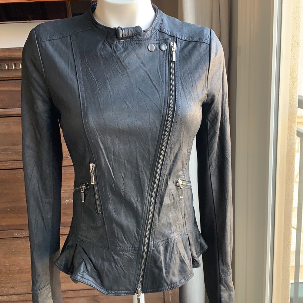 leather moto jacket